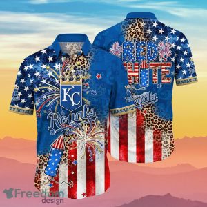 Kansas City Royals MLB Hawaiian Shirt 4th Of July Independence Day Ideal Gift For Men And Women Fans