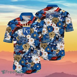 Kansas City Royals MLB Hawaiian Shirt 4th Of July Independence Day Special Gift For Men And Women Fans