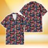 Kansas City Royals Pink Hibiscus Orchid Brown Background 3D Hawaiian Shirt Gift For Fans