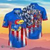 Kansas Jayhawks NCAA2 Hawaiian Shirt 4th Of July Independence Day Best Gift For Men And Women Fans