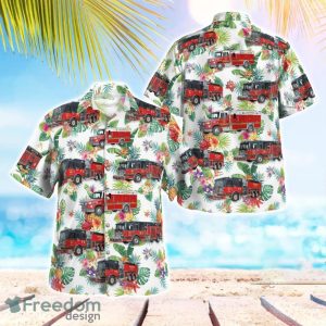 Kansas McPherson Fire Department Hawaiian Shirt Summer Beach Gift
