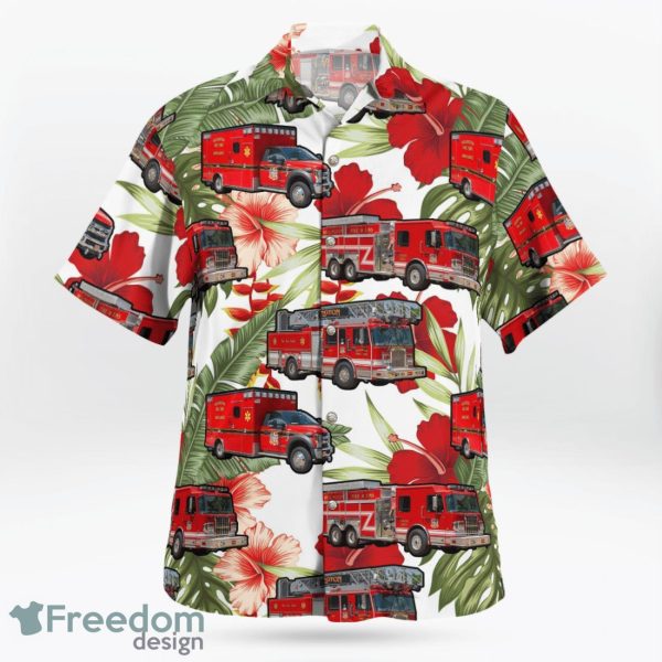 Wellington Fire EMS Department Hawaiian Shirt