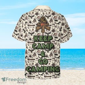 Keep Calm  Go Camping Hawaiian Shirt Best Gift For Men And Women
