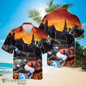 Kentucky Derby Horse Racing Hawaiian Shirt Gift Idea For Men And Women