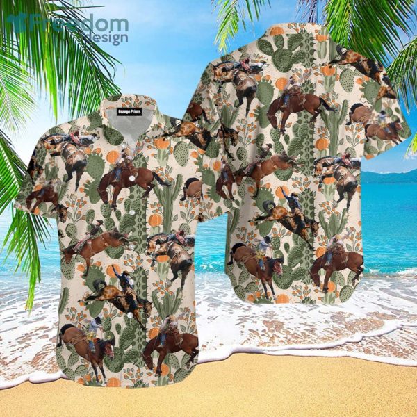 Kentucky Derby Horse Riding Cowboy Hawaiian Shirt For Men & Women