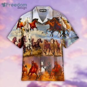 Kentucky Derby Runing Horses Hawaiian Shirt For Men & Women