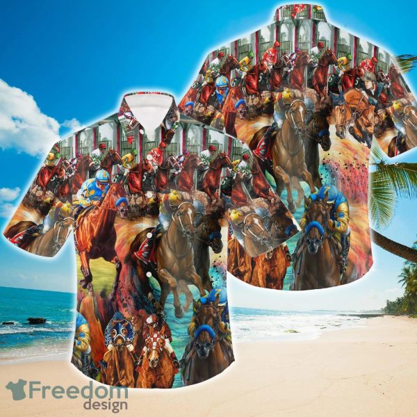 Kentucky Horse Racing Hawaiian Shirt
