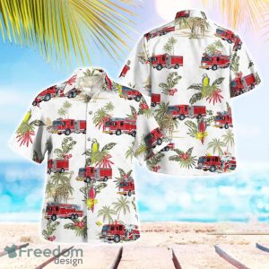 Kentucky Lexington Fire Department Beach Hawaiian Shirt