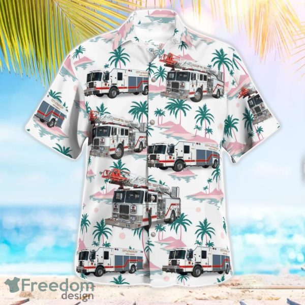 Radcliff Fire Department 3D Hawaiian Shirt