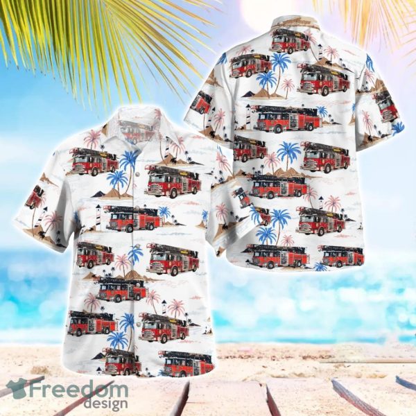 Keyport Fire Department Beach Hawaiian Shirt Summer Gift