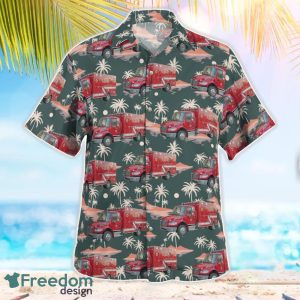 Florida Rescue Truck Hawaiian Shirt Beach Summer Shirt