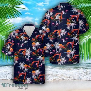 Kubota Excavator KX080-4 Hawaiian Shirt