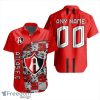 LIGA MX Atlas F.C 3D Hawaiian Shirt Custom Name And Number Shirt