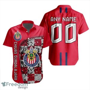LIGA MX Chivas Guadalajara 3D Hawaiian Shirt Custom Name And Number Shirt