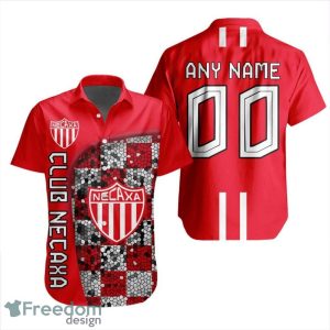 LIGA MX Club Necaxa 3D Hawaiian Shirt Custom Name And Number Shirt