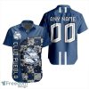LIGA MX Club Puebla 3D Hawaiian Shirt Custom Name And Number Shirt
