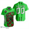 LIGA MX FC Juarez 3D Hawaiian Shirt Custom Name And Number Shirt