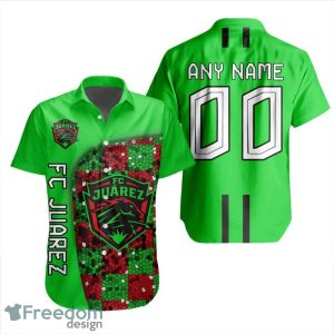 LIGA MX FC Juarez 3D Hawaiian Shirt Custom Name And Number Shirt