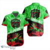 LIGA MX FC Juarez Coconut Logo Pattern 3D Hawaiian Shirt