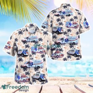 La Ronge Emergency Medical Services 3D Summer Aloha Hawaiian Shirt