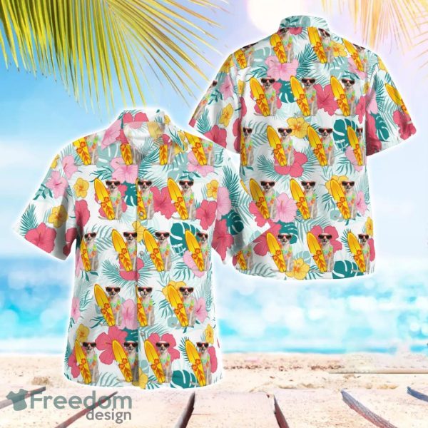 Labrador Retriever Surfing Beach Hawaiian Shirt Beach Shirt Summer Holiday Gift CUte Gift
