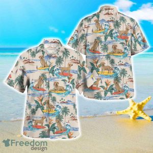 Labrador Retriever Surfing Beach Hawaiian Shirt Best Style For Men Women
