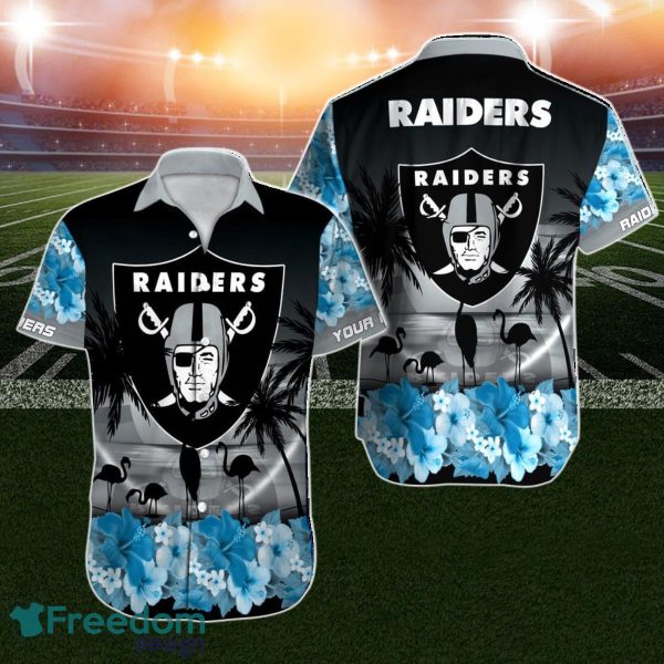 Las Vegas Raiders Hawaiian Shirt Custom Name For Men Women Gift For Football Fans