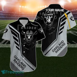 Las Vegas Raiders Hawaiian Shirt NFL Football Custom Name For Men Women Gift For Best Friend