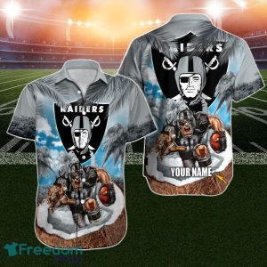Las Vegas Raiders Hawaiian Shirt NFL Football Personalized For Men Women