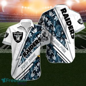 Las Vegas Raiders Hawaiian Shirt NFL Football Personalized For Men Women Gift For Fans
