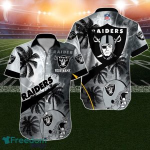 Las Vegas Raiders Hawaiian Shirt NFL Football Personalized For True Fans