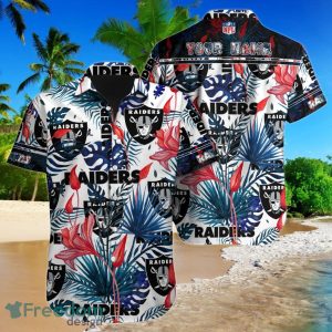 Las Vegas Raiders NFL Football Custom Name Hawaiian Shirt For Men Women Special Gift For Fans