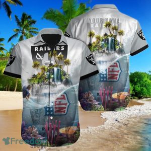 Las Vegas Raiders NFL Football Custom Name Hawaiian Shirt For Men Women Style Gift For Fans