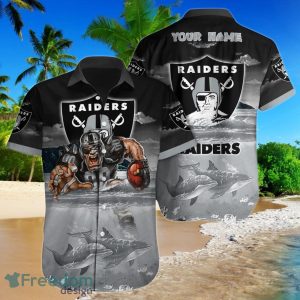 Las Vegas Raiders NFL Football Custom Name Hawaiian Shirt For Men Women Unique Gift For Fans