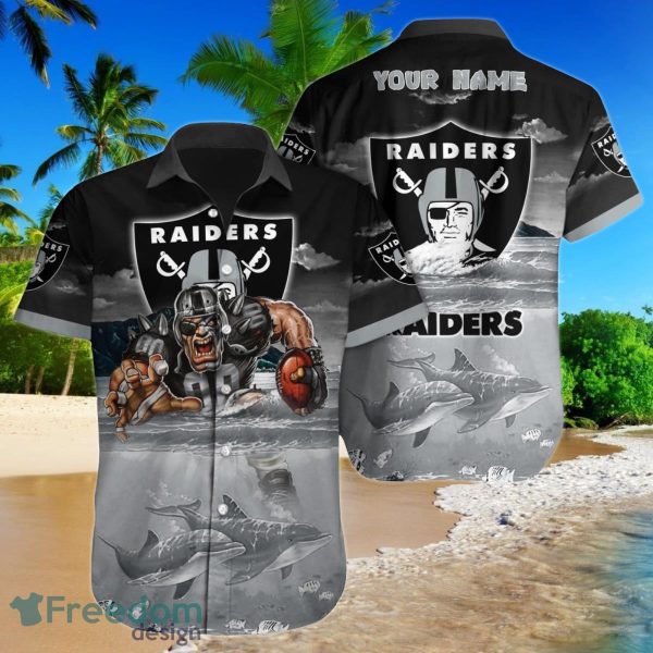 Las Vegas Raiders NFL Football Custom Name Hawaiian Shirt For Men Women Unique Gift For Fans