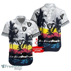 Las Vegas Raiders Nfl Gift For Fan Personalized Hawaiian Shirt Aloha Shirt For Men Women