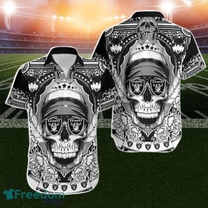 Las Vegas Raiders Skull NFL Gift For Fan Hawaii Shirt For Men Women