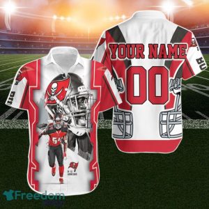 Lavonte David 54 Tampa Bay Buccaneers Nfc Personalized Hawaiian Shirt Aloha Shirt For Men Women