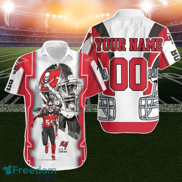 Lavonte David 54 Tampa Bay Buccaneers Nfc Personalized Hawaiian Shirt Aloha Shirt For Men Women