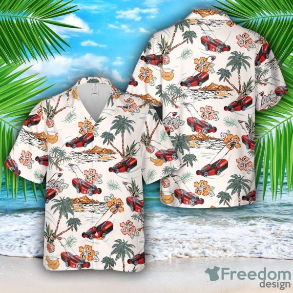 Lawn Mower Einhell Expert GE-CM 1830 Li 18v 30cm Cordless Lawnmower Hawaiian Shirt Aloha Beach Shirt