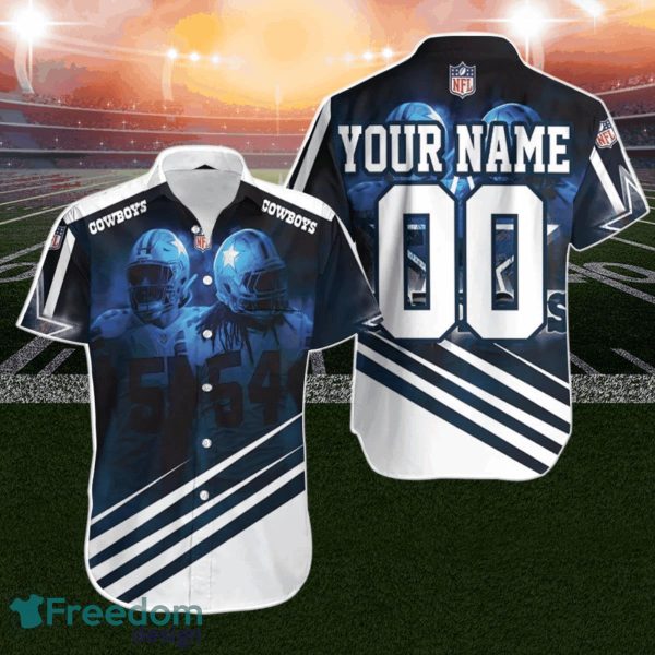 Leighton Vander Esch & Jaylon Smith Dallas Cowboys 3D Personalized Hawaiian Shirt