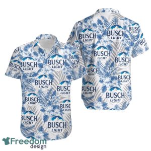 Light Beer Busch Latte Beer Hawaiian Shirt