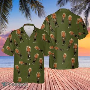 Lil Durk Cartoon Image Hawaiian Shirt Special Gift For Men And Women