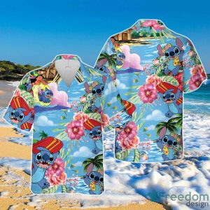 Lilo And Stitch Beach Hawaii Shirt For Men And Women