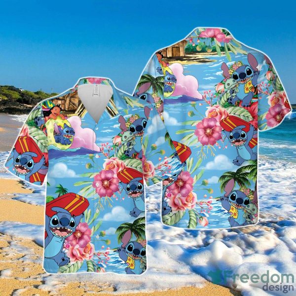 Lilo And Stitch Beach Hawaii Shirt For Men And Women