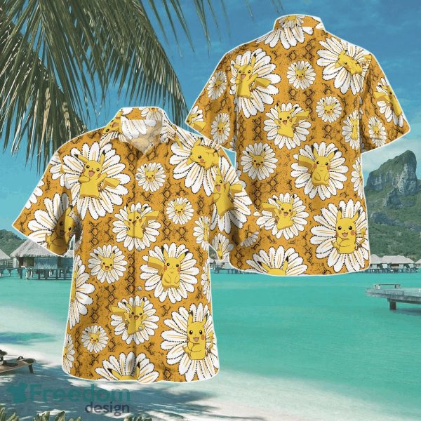 Limited Edition Electric Pokmon Hawaiian Shirt Aloha Shirt For Men Women