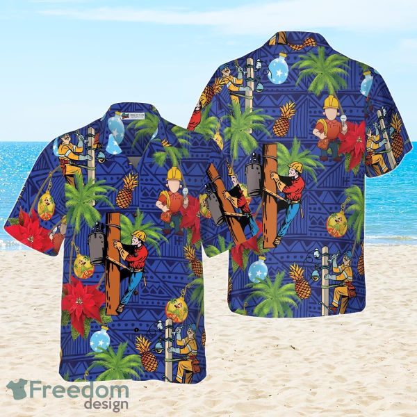 Lineman Proud Hawaiian Shirt Best Gift For Men And Women