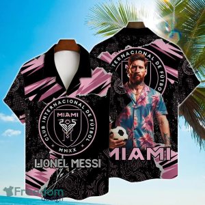 Lionel Messi Club Internacional De Futbol Miami Hawaiian Shirt
