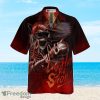 Live Hard Die Strong Burning Guitar Hawaiian Shirt Best Gift For Men And Women