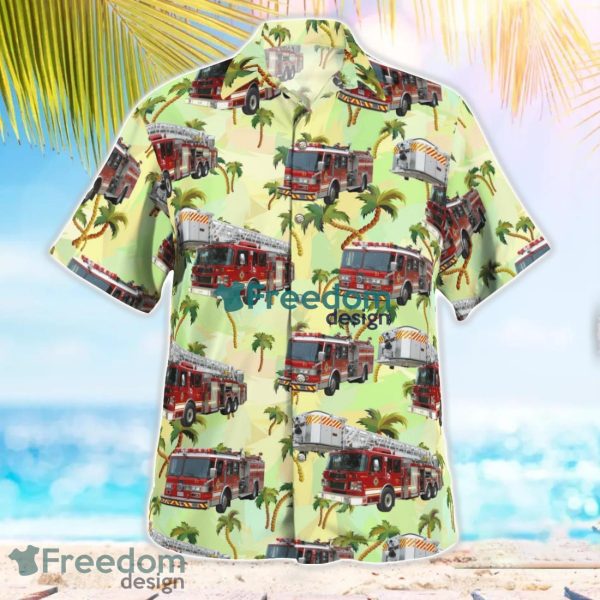 Ontario Fleet Hawaiian Shirt Gift For Summer Vacation